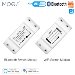 WiFi / Bluetooth Smart Light Switch Universal Breaker Timer Smart Life APP Wireless Remote Control Works with Alexa Google Home