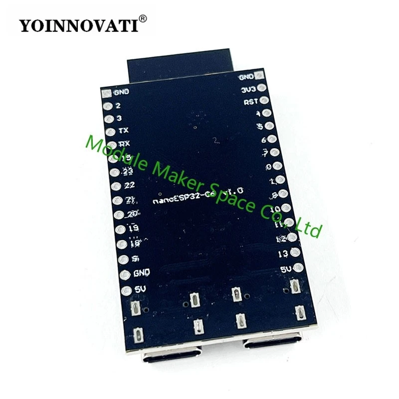 ESP32-C6 N4 N8 N16 nanoESP32 WiFi+BT Internet Of Things Dual Type-C Development Board ESP 32 Core Board for Arduino