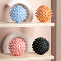 Spiky Massage Ball Spiked Massager Roller High Density Trigger Point Massager Ball 6cm Deep Tissue Roller for Hand Foot Stress
