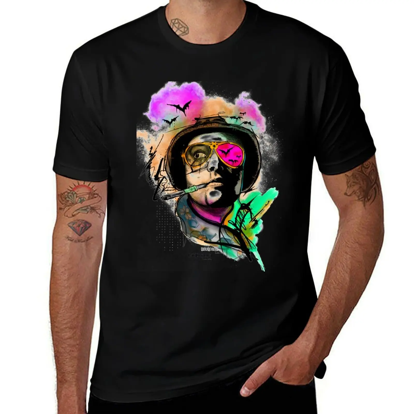 

shirt dark shirts t funny custom print and t Fear cotton shirts t man T-Shirt Loathing T-Shirt humor