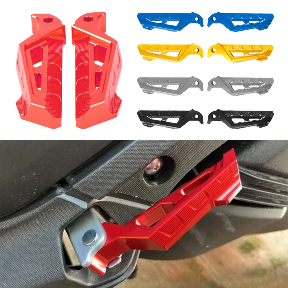 

Подножки для заднего пассажира мотоцикла для Yamaha XMAX400 XMAX300 XMAX250 XMAX 1255, подножки NMAX 125 155 160, подножки для педалей, подушечки