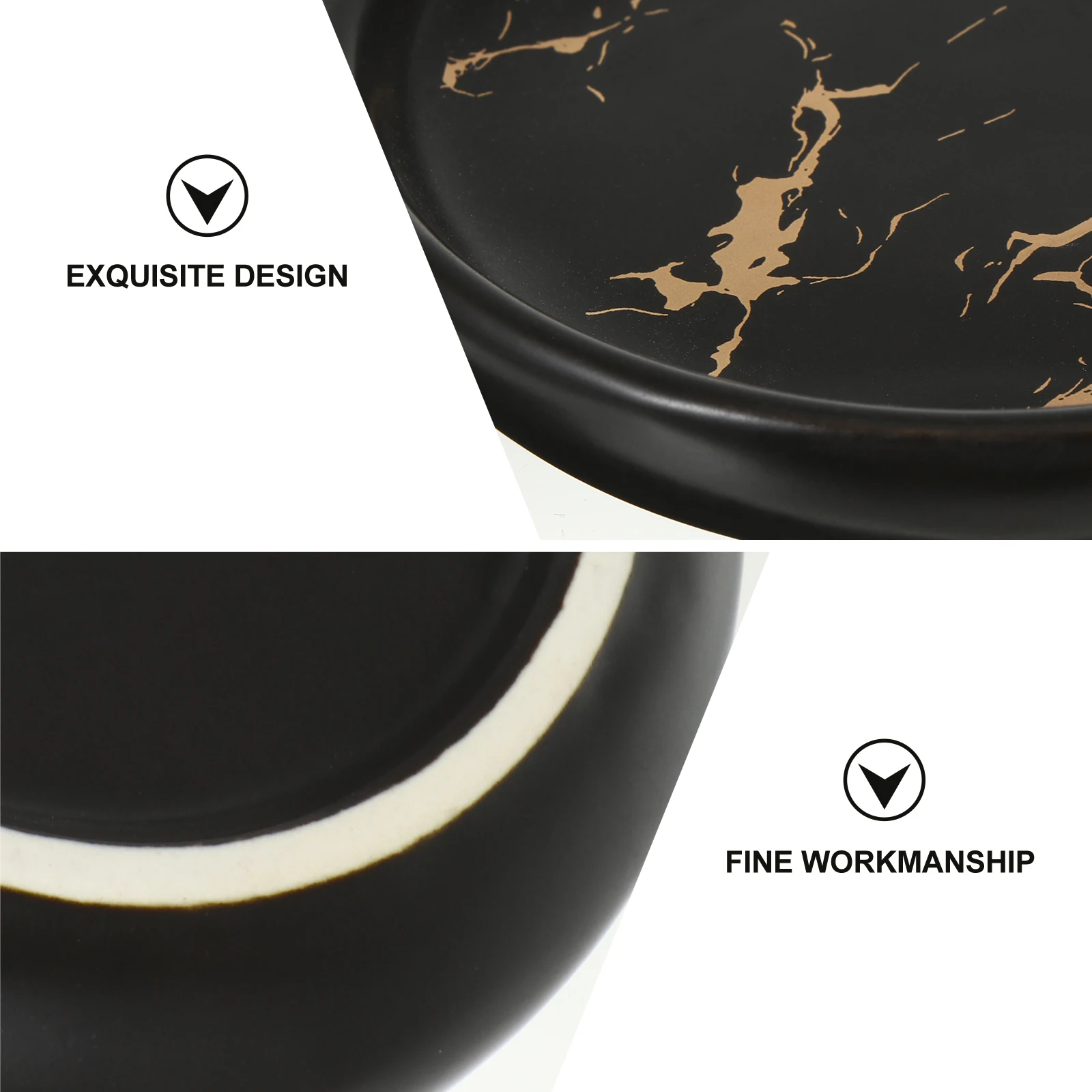 

Nordic Style Ceramic Soap Tray Marble Pattern Bathroom Shower Hand Soap Dish Holder Tray for Kitchen Sink Mouthwash Cup