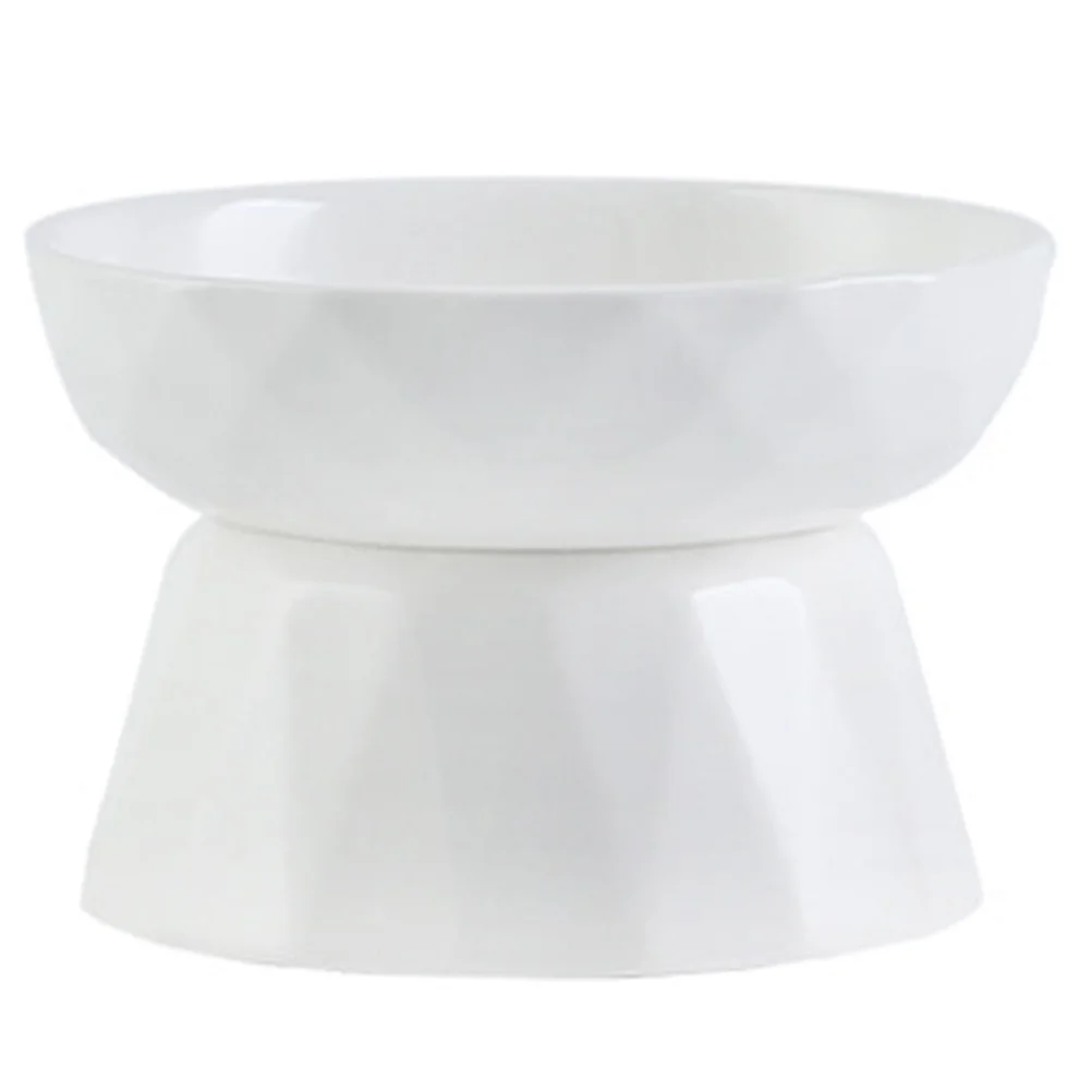 

Indoor Whisker Elevated Cat Bowl Raised Slow for Cats Bowls Lifted Food Feeding Pet