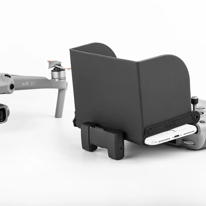 Controle remoto Sun Hood para DJI Mavic Air 2 S, Sun Hood, Toldo Magnético Dobrável, Suporte do telefone, Mini 3 Pro Acessórios