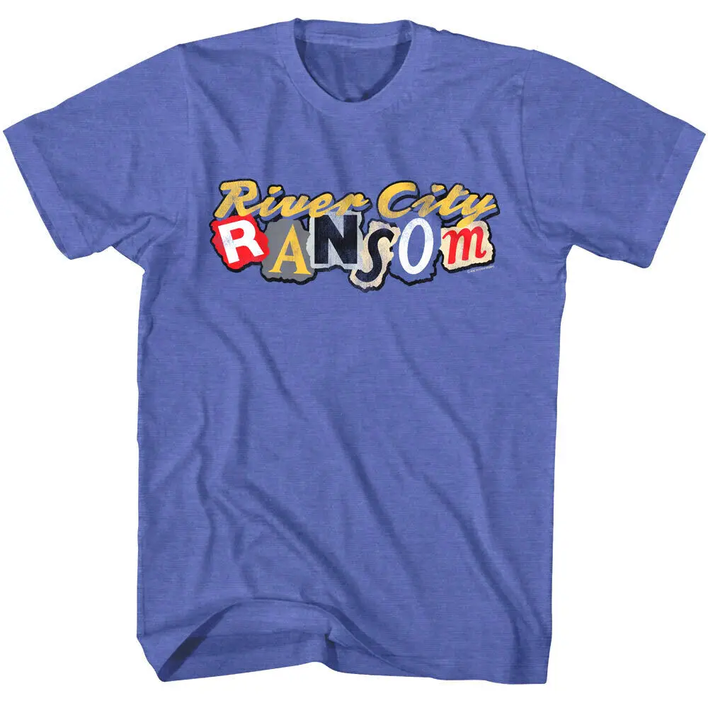 River City Ransom Logo Men's T Shirt Street Gang Technos Arcade Video Game 89