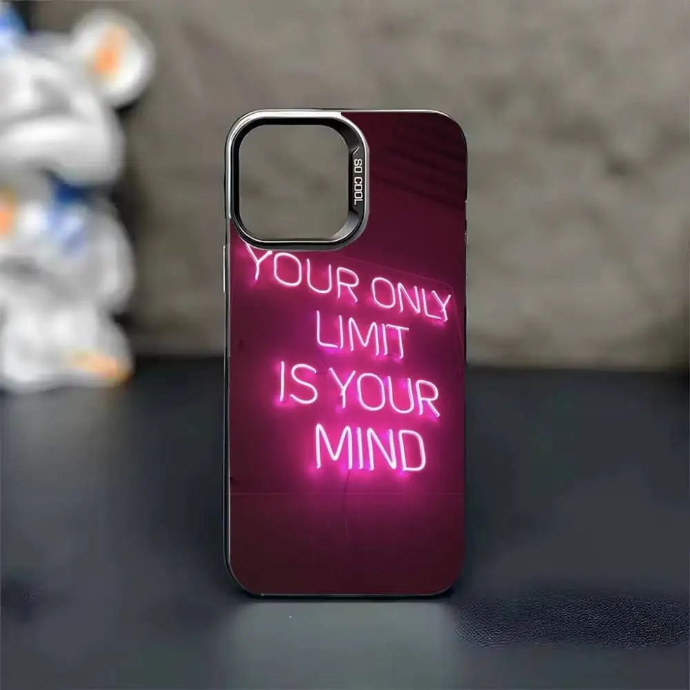 เคสโทรศัพท์สำหรับ iPhone 17,16,15,14,13,12,11,Pro Max,Plus สีดำ แคนดี้ ซิลเวอร์