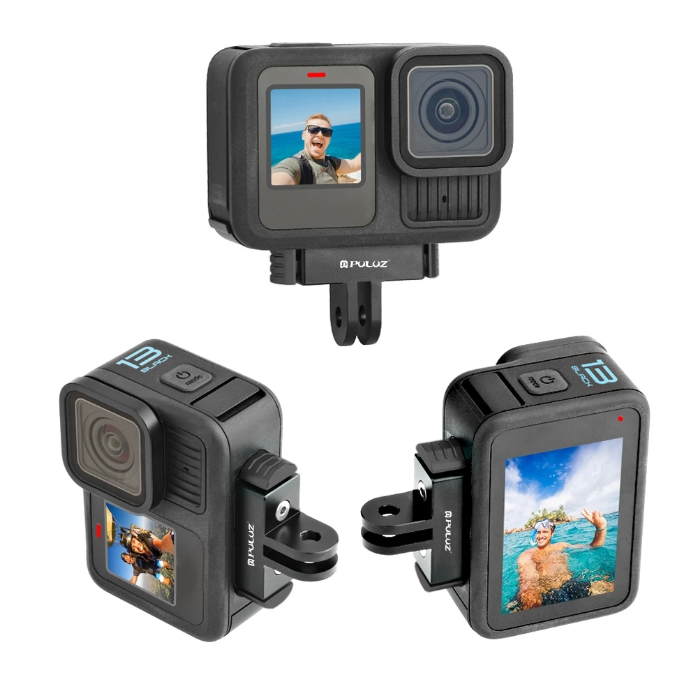 PULUZ 마그네틱 퀵 릴리즈 베이스 마운트 고프로 HERO13 블랙 / MAX2 알루미늄 마그네틱 베이스 마운트 액션 카메라 액세서리