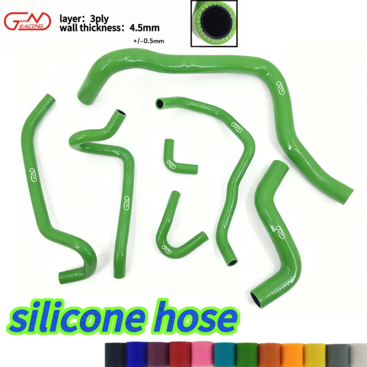

JNRACING Silicone hose for HONDA ACCORD SiR-T F20B CF4 Euro-R CL1 1997-2000 silicone radiator hose kit