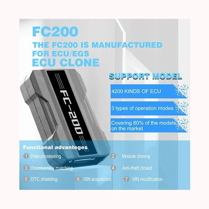 2025 CGDI FC200 CGDI مبرمج النسخة الكاملة يدعم 4200 وحدة التحكم الإلكترونية وتحديث 3 أوضاع التشغيل #4