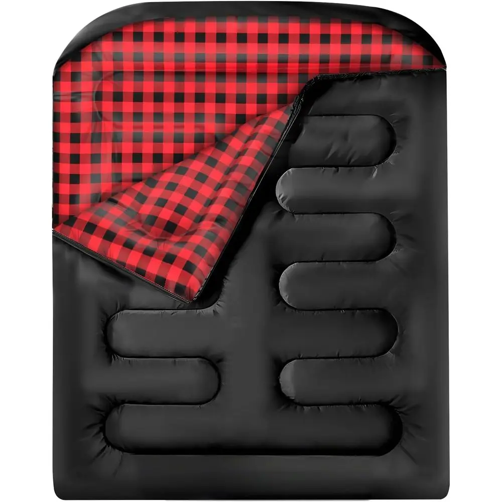 

Family-Sized All-Season Sleeping Bags for Kids 10-12, Ideal for Camping, Hiking, and Backpacking