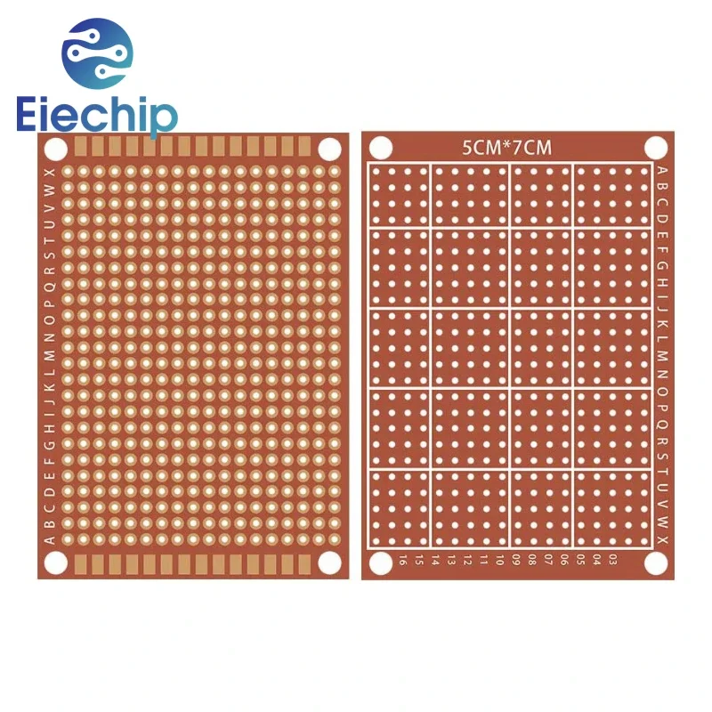 10pcs Single Sided PCB Board 5x7cm Printed Circuit Board Copper pcb Prototype Board Single Side Circuit Boards