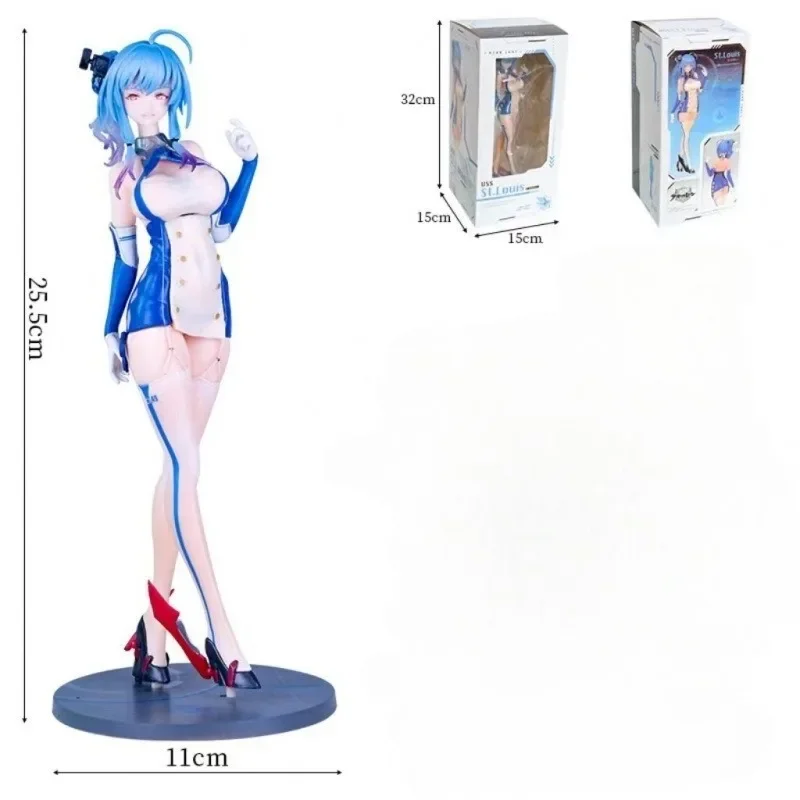 Azur Lane Anime ALTER Shipgirl Saint Tante St. Louis 2D Model Beeldje voor Festival Geschenken H Figuren 18 Speelgoed
