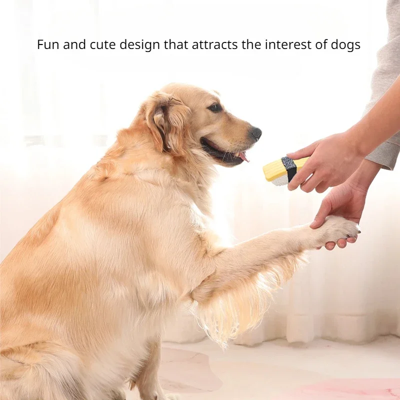 Pet Supplies Sushi Shape Latex Chew Toys Relieve Boredom Grinding Teeth Cleaning Interactive Play Dog Toys