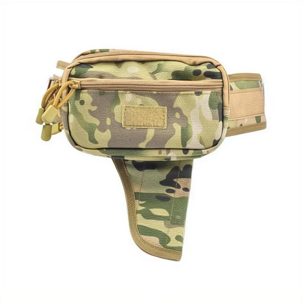 NEUE Wasserdichte Herren-Gürteltasche aus Nylon mit Mehrfach-Taschen, Outdoor Verdeckte Tragetasche, Unisex Taktische Tasche, Diebstahlsichere Versteckte Hüfttasche ﻿ – Detail 1