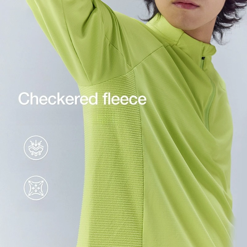 Quick-drying Long-sleeve Sports T-shirt Suitable for Exercise Outdoor Activities Camping Hiking As A Base Layer in Autumn.Unisex