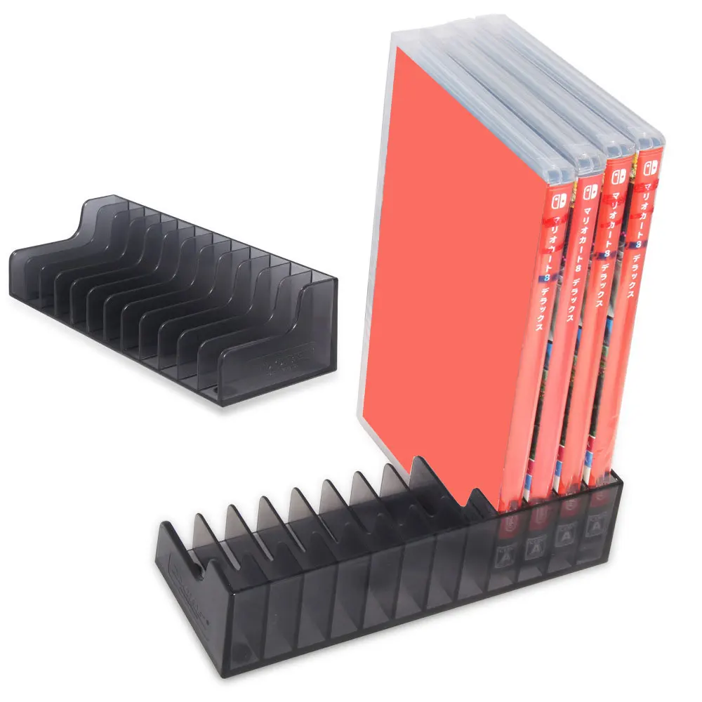 cltgxdd 2piece is suitable FOR Switch game CD card box storage rack CD rack NS Switch storage rack CD rack