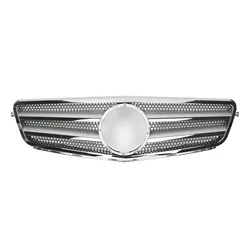 Perfect Match Front Bumper Grille Hood Grill For Mercedes Benz C W204 C43 2007-2014 C180 C200 C250 C300 AMG GT Diamond Tuning