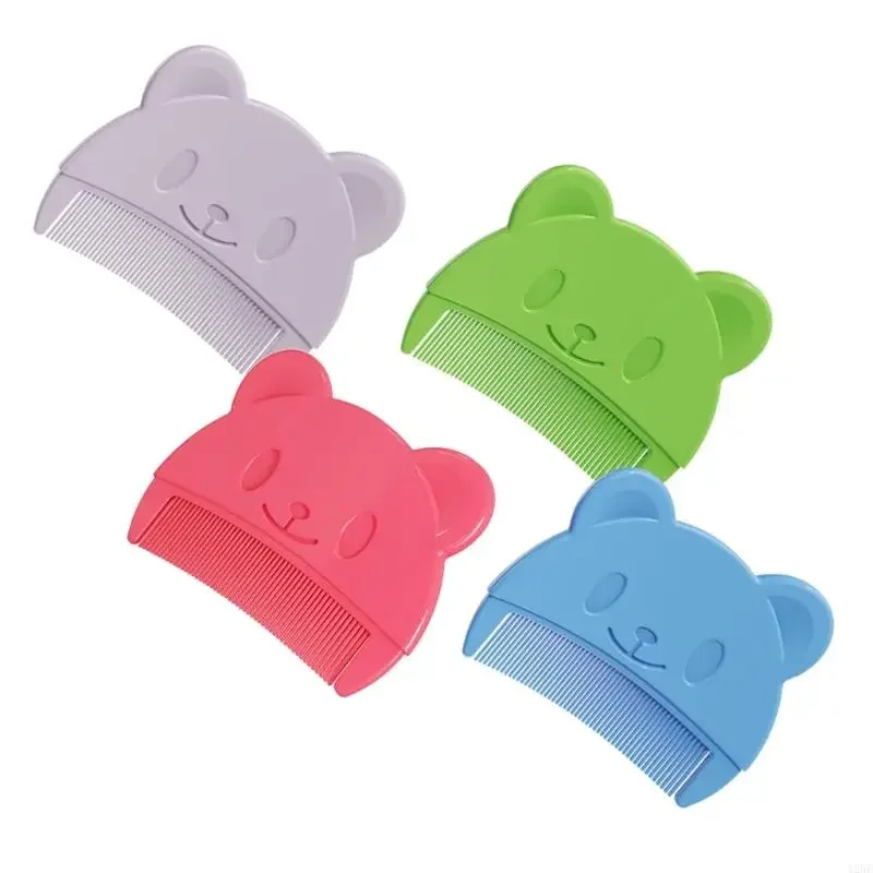 Newborn Caps Comb Bear Hair Comb Baby Sensitive Skin Soothe Comb 425F