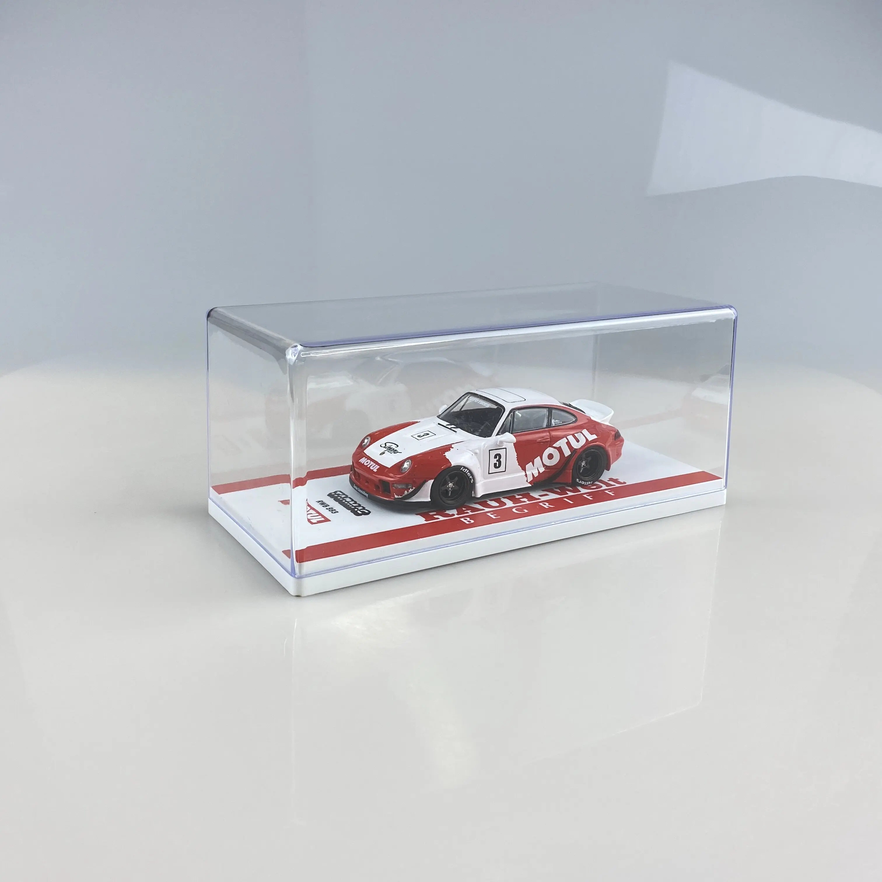 Diecast Tarmac Works 1:43 Ölçekli Porsche RWB 993 Motul Alaşım