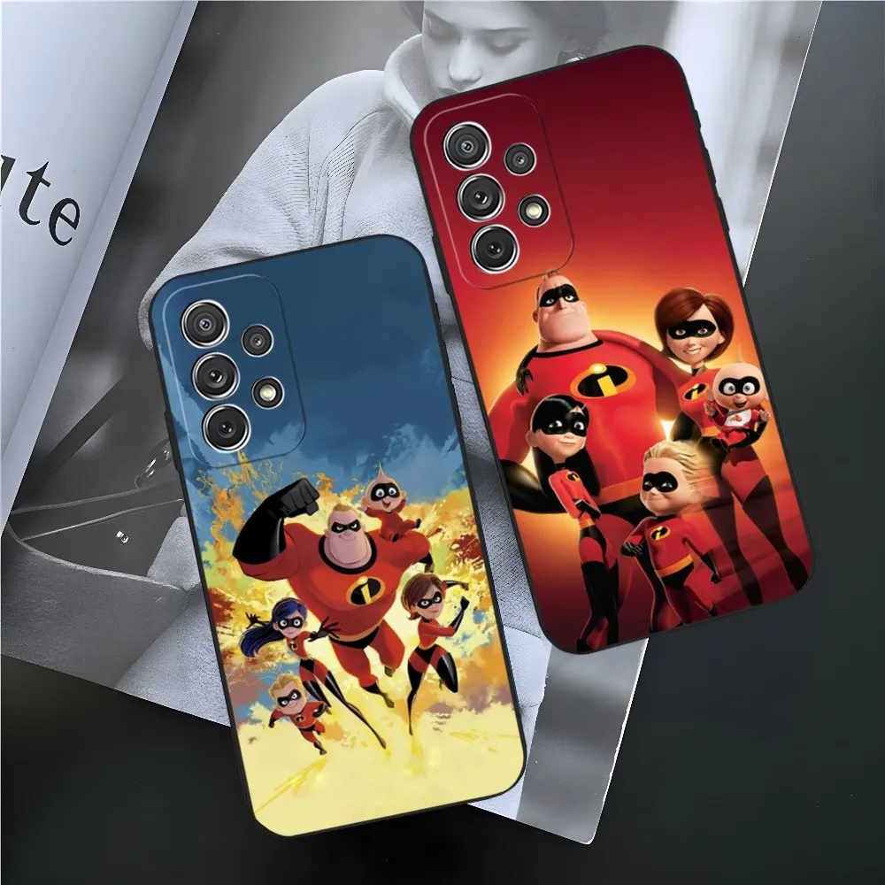 The Incredibles Phone Case for Samsung Galaxy S21 S22 S23 S30 S20 Ultra Fe S10 S8 S9 Note 10 20 Pro Plus Cover