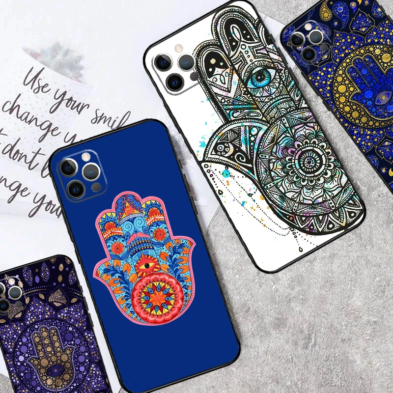 Coque de téléphone Hamsa Hand of Fatima, pour OPPO Reno 15F 14F 12F 11 13 F 10 Pro 8T 7 8 Lite OPPO Find X9 X8 X6 Pro