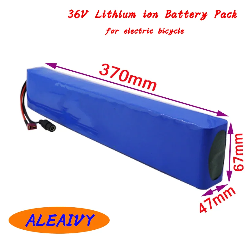 Original 36V Lithium ion Battery Pack 14Ah 600W Electric Bicycle Electric Scooter 18650 Lithium Rechargeable Battery 1520A BMS