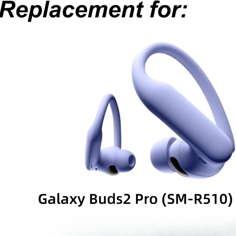 

Sweatproof Silicone Eartips For Galaxy Buds2 Pro (SM-R510) - No Slipping Secure Fit Replacement Earbud Caps