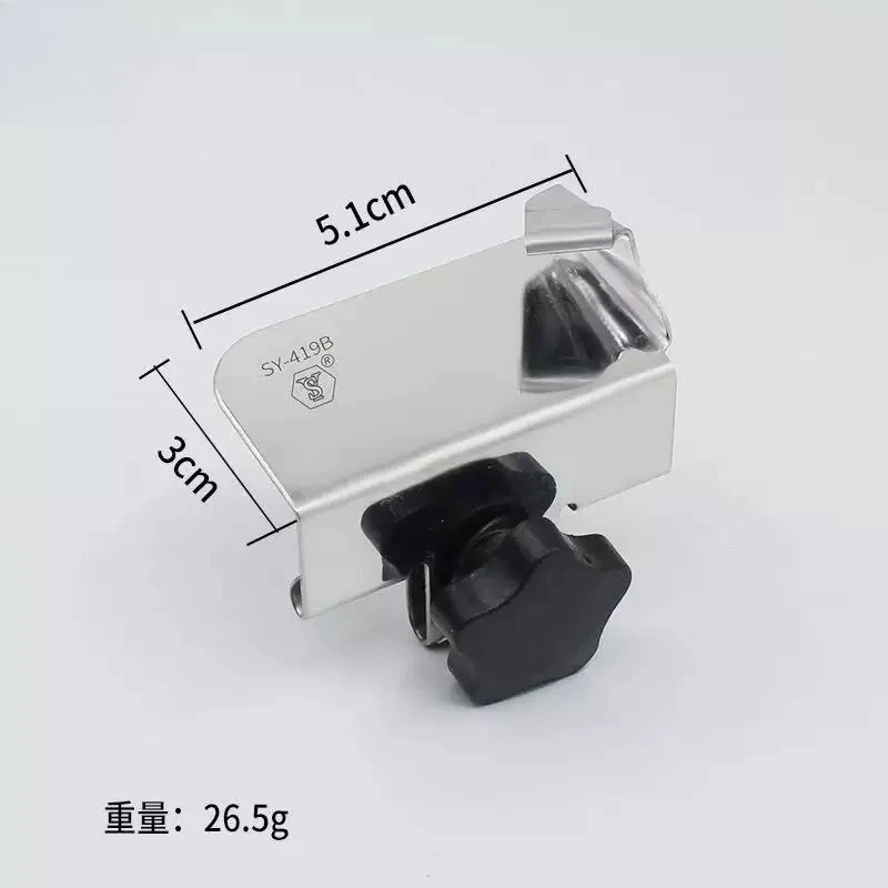 New SY-419 Edge Guide, Universal for Overlock Machine | Anti-Cut & Anti-Curl Positioning Sewing Tool