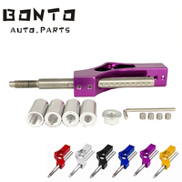 BONTO Car Universal Aluminum Shift Knob Extension Adjustable Height Lever Extender Gear Shifter