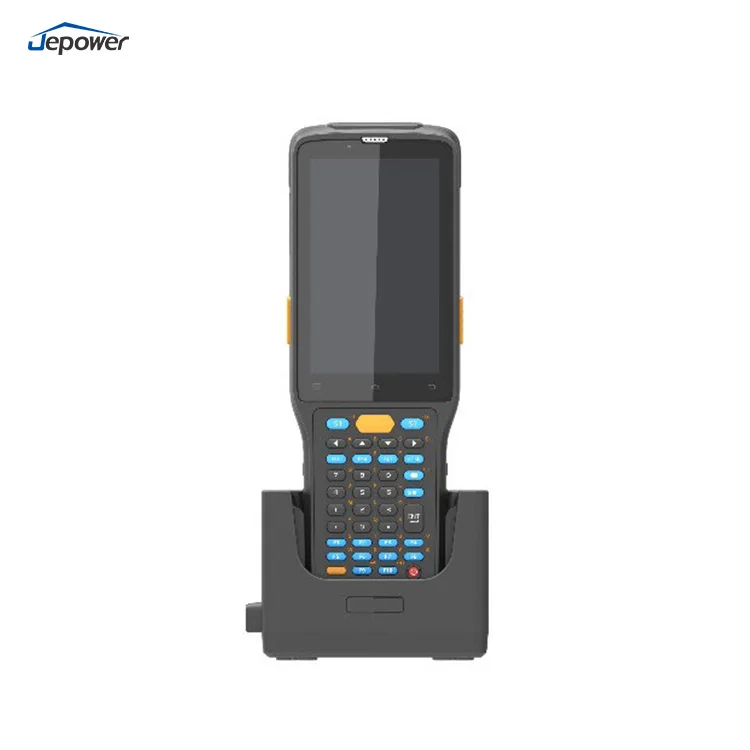 Jepower Rugged PDA 4.0 Inch Touch Screen Keyboard Smartphone Data Collector Industrial Barcode Scanner WiFi in Stock