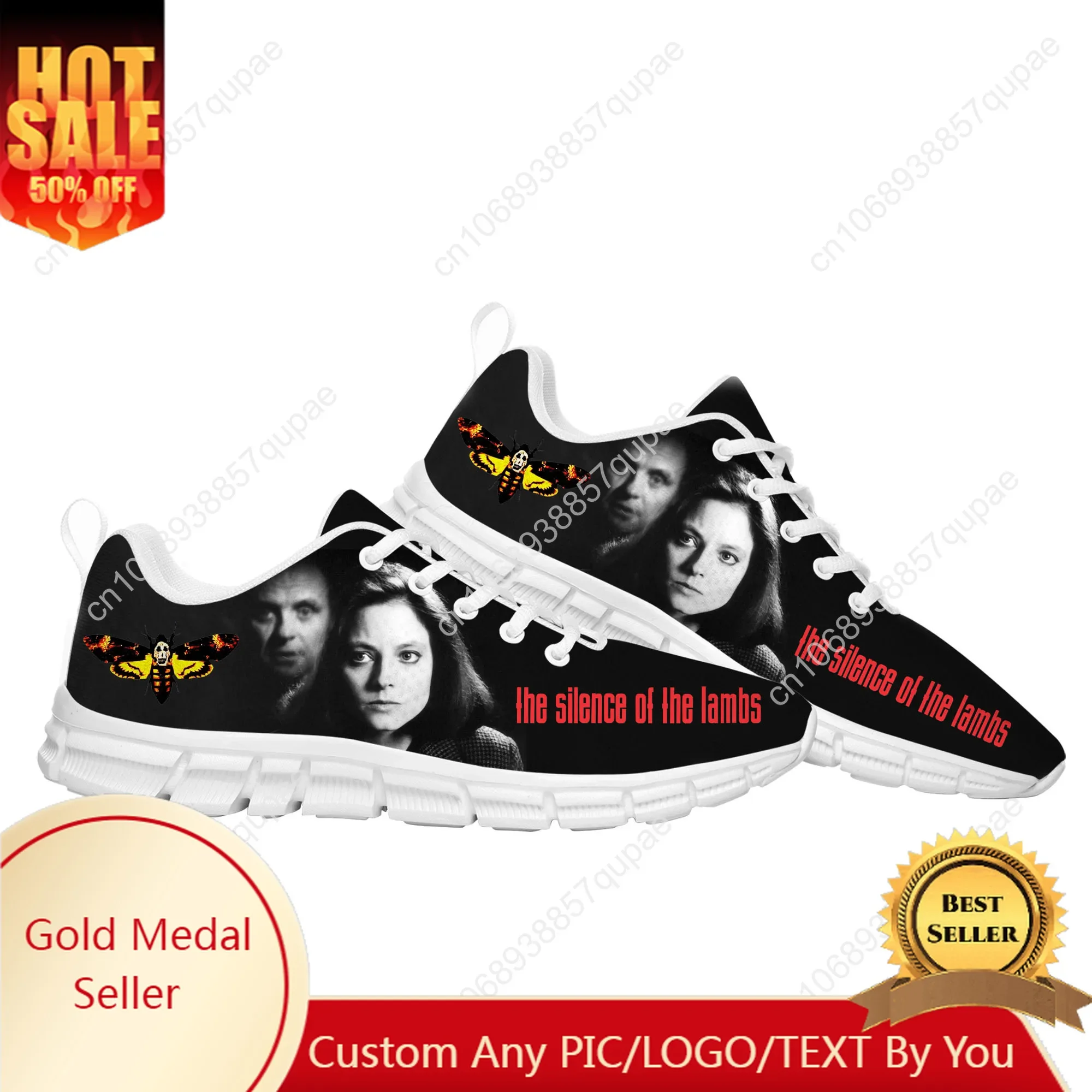 

Silence of the Lambs Sports Shoes Mens Womens Teenager Sneakers Hannibal Lecter Casual Sneaker Couple Custom Shoes