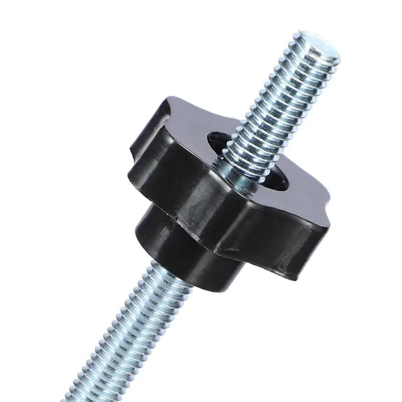 YLS-Jig Screw Fixture Handle T-Slot Slider Miter T-Track 6Set For Table Saw Router Chute Rail DIY Woodworking Bench Tool