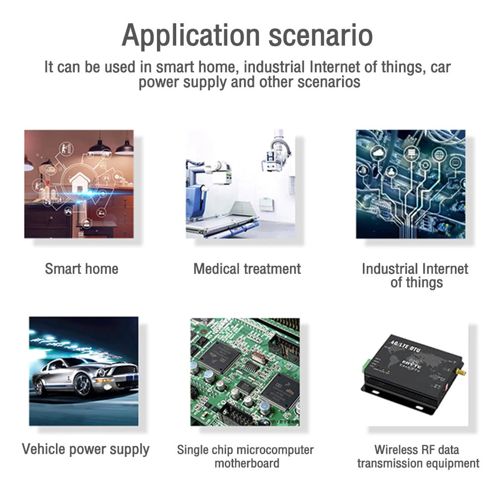 Mini Boost Module Step Up Board DC-DC 6V 10V 13V 25V 100V to 5V12V step-down power module Diy Electronic Voltage Module