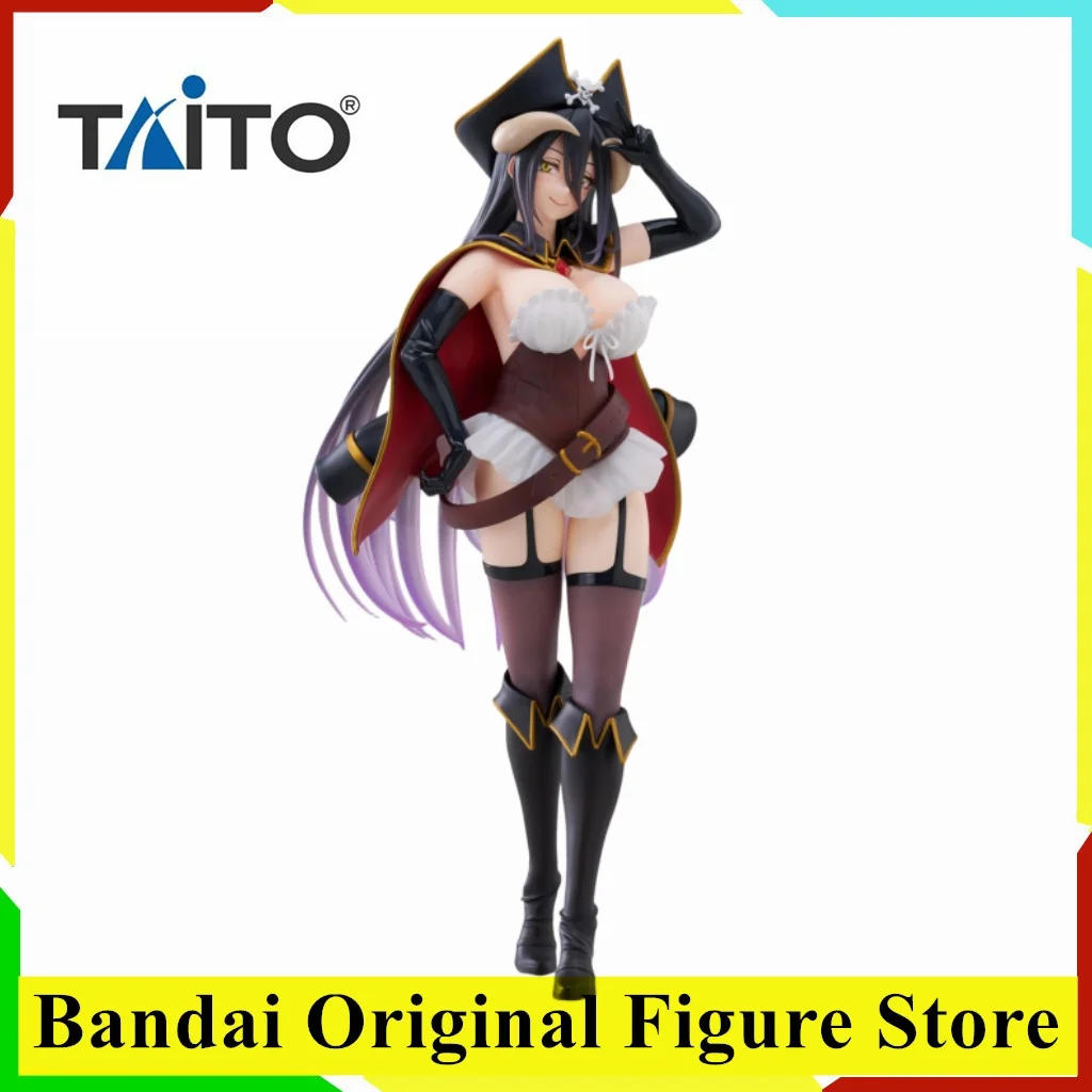 Figura Original TAITO de Albedo Coreful del Anime Overlord, Versión Pirata, Figura de Acción, Juguete de PVC, Modelo Coleccionable, Decoración