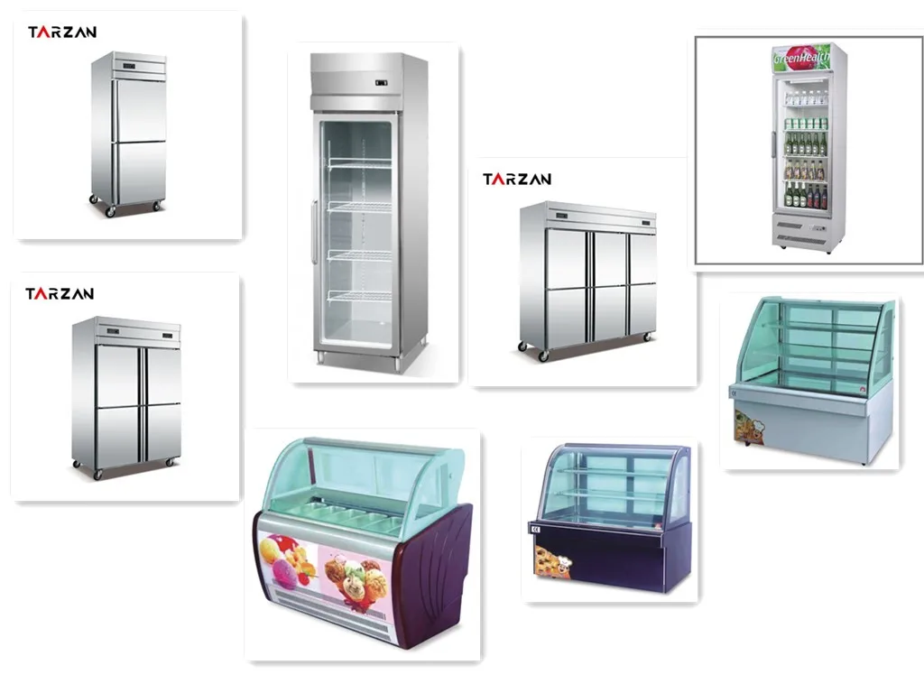 Mechanical Freezer Temperature Control Kitchen Freezer With Multi-layer Large Capacity Commercial Freezer