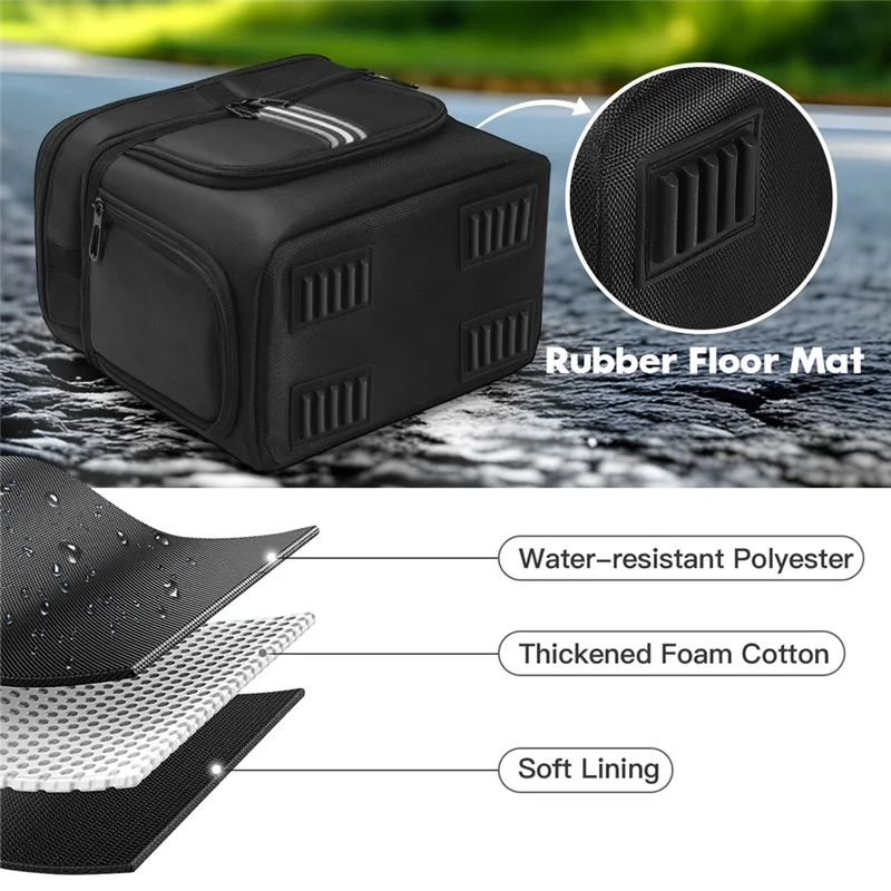 حافظة واقية لحمل أداء مستقر لهاتف BLUETTI BT-02 AC2A حقيبة سفر محطة طاقة محمولة مع مقبض وكتف S