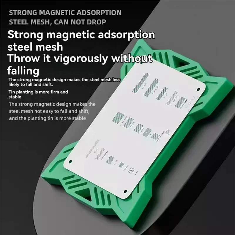 

ABKY-Tin Planting Pad Base Positioning Tin Planting Pad WL-716L Mobile Phone CPU IC Rework Adsorption Silicon Fixture