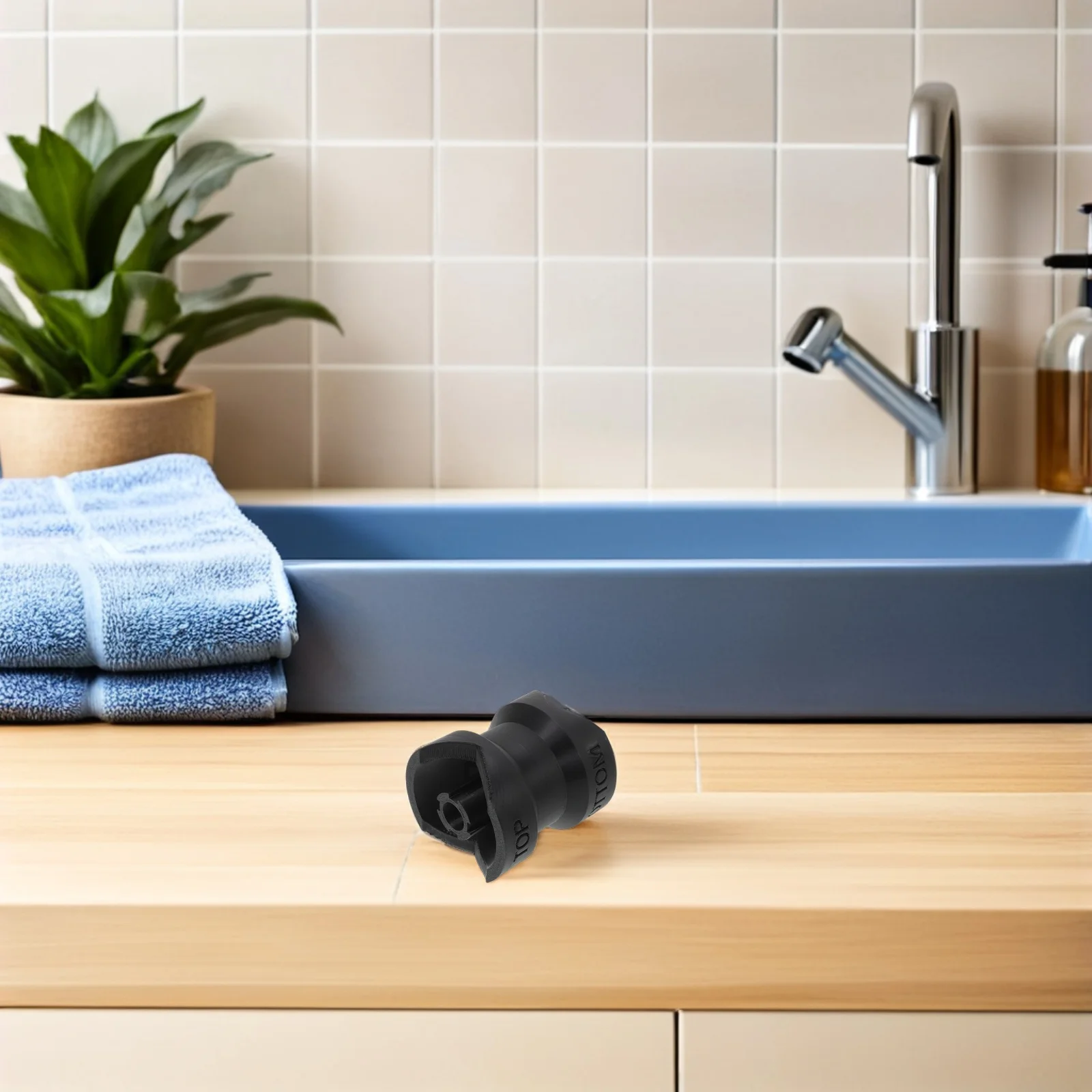 

Bottle Funnel Adapter Liquid Transfer Connector Reusable Leak Proof Transfer Connector for Shampoo Lotion Soap Refilling