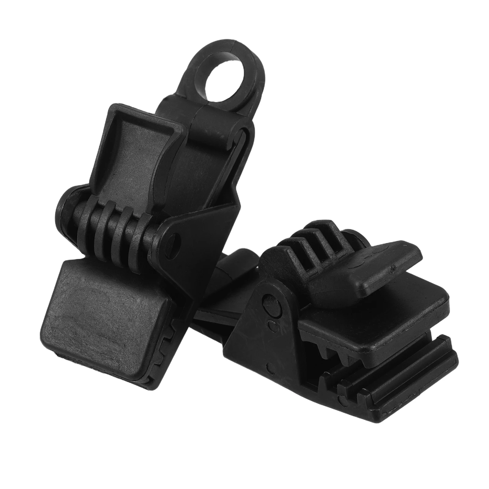

2pcs Outdoor Tent Clips Heavy Duty Canopy Clamps for Camping Hiking Windproof Tarp Grommet Fasteners Sturdy Grip