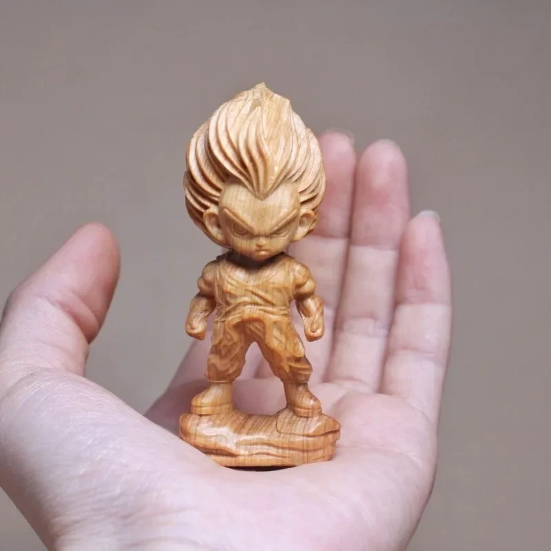 Anime Dragon Ball Surrounding Carving Saiyan Sun Handheld Monkey Desktop Ornament Home Crafts Wukong Cute Exquisite Carving