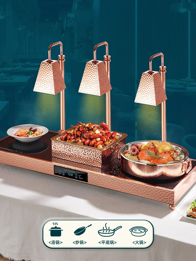 Candeeiro De Mesa LED Light para Cozinha e Restaurante