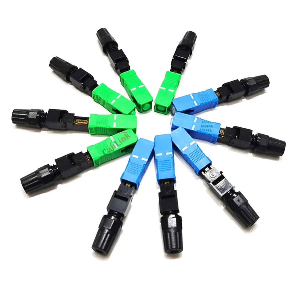 

Быстроразъемный коннектор для быстрой сборки в полевых условиях, оптоволоконный коннектор SC APC SM SC/UPC, холодный коннектор, бесплатная доставка