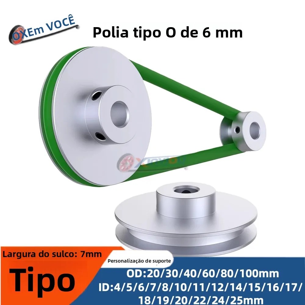 polia-de-transmissao-redonda-de-pu-com-ranhura-simples-dupla-em-formato-u-de-6mm-disco-o-de-liga-de-aluminio-para-eixo-de-motor-para-sistema-dedicado