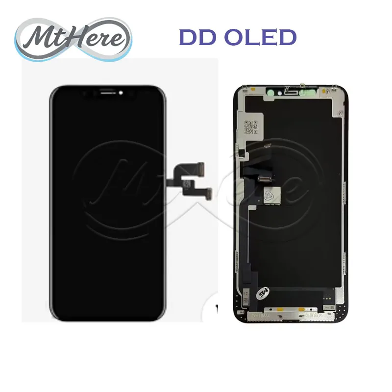 Layar OLED LCD DD Pantalla Untuk xs max Perakitan Layar Sentuh 11 Pro max Layar LCD