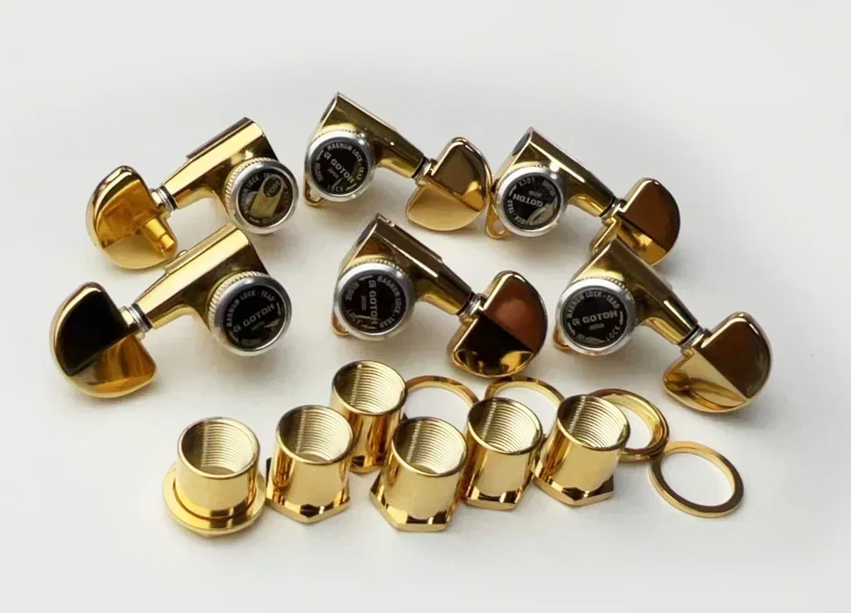 GOTOH SG301-20-MGT موالف قفل الجيتار (مجموعة واحدة) - أصلي أصلي، صنع في اليابان، بدون صندوق