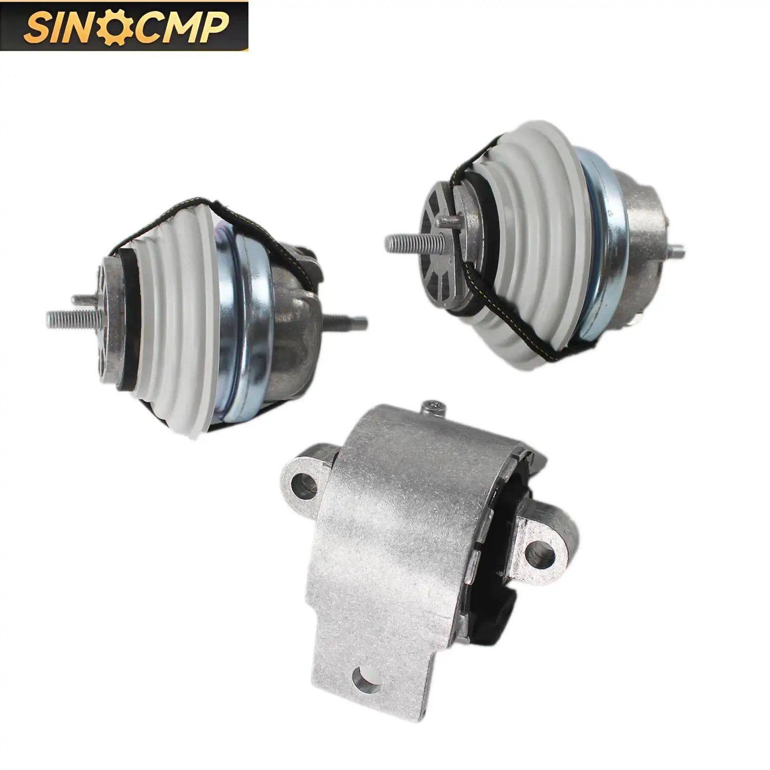 

3Pcs Engine Motor Mount L+R &Trans Mount C2P17845 For Jaguar XF XJ 2009-2013 Professional Car Replacement Parts