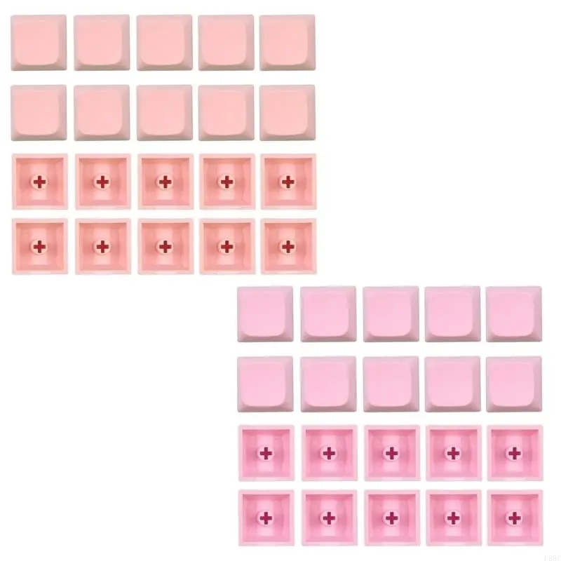 F68C DIY Механическая клавиатура, 20 шт. Прочный PBT Dye-Sub для Creative XDA 1U Высота игра Keycap Нет гравировки