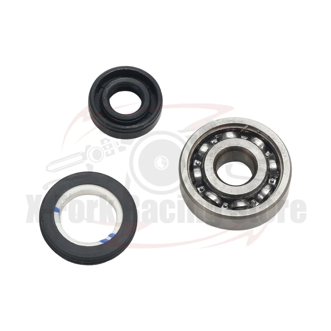 Kit de reparación de bomba de agua, juego de cojinetes de eje impulsor para HONDA NSR250 MC21 1990-1993 1991 1992