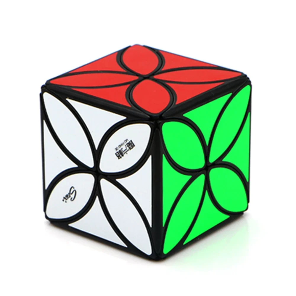 Qiyi Cube Mofangge Four Leaf Clover Speed Magic Cube Skew Cubes Education Toys for Kids Children