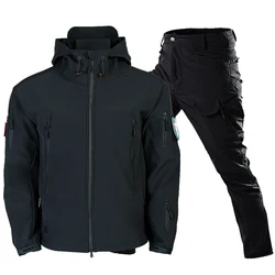 Motorcycle Waterproof Clothing Men's Moto Motocross Jacket Motorbike Riding Clothing Protective Gear Chaqueta Moto Black S-4XL